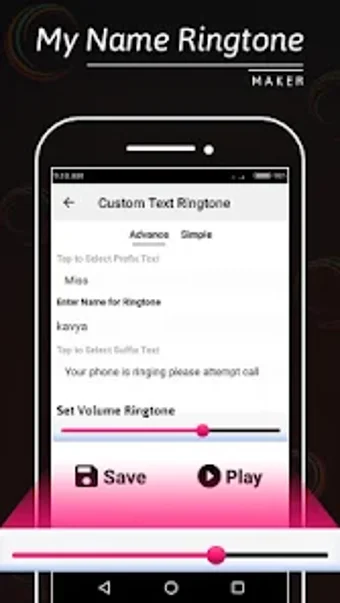 My Name Ringtone Maker