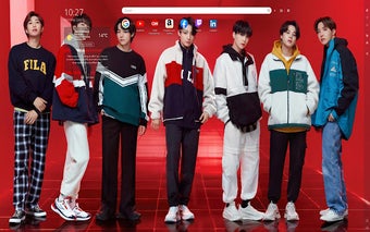 BTS Bangtan Boys 2021 New Tab