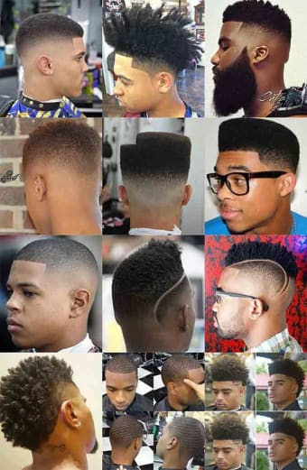 400 Black Men Haircut