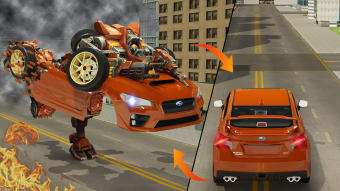 Car Robot Transform - Strike