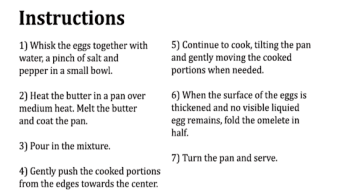 Basic Cooking Recipes