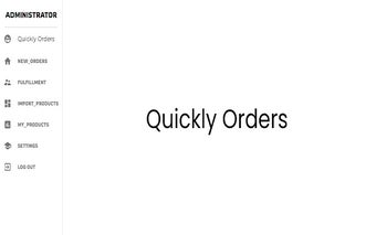 Quickly Orders - Extension