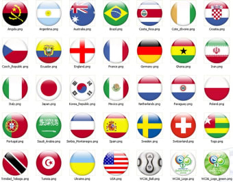 World Cup Flags