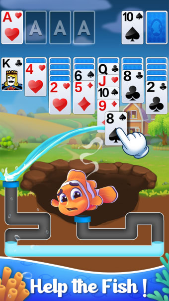 Solitaire Fish: Card Game