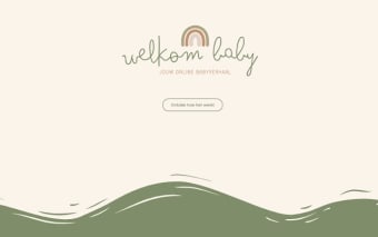 Welkom Baby - jouw online babyverhaal