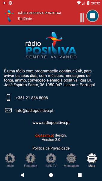 Rádio Positiva Portugal