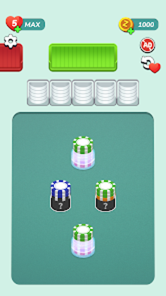 Coin Pile Stack 3D