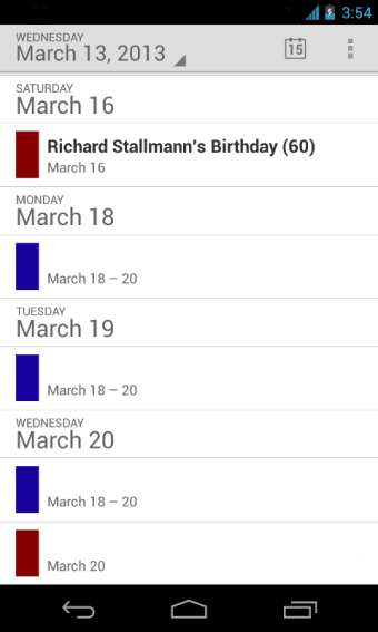 Birthdays into Calendar