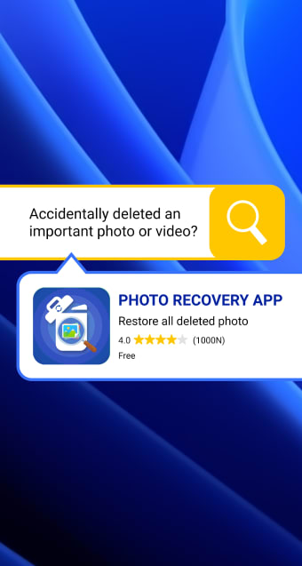 Deleted Photos Recovery App - Restore all files