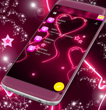 Pink Neon SMS