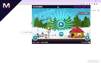 Christmas Panda Run Game - Runs Offline