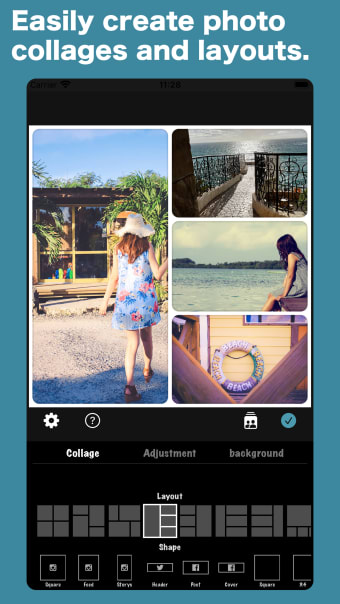 Collage - photo layout app