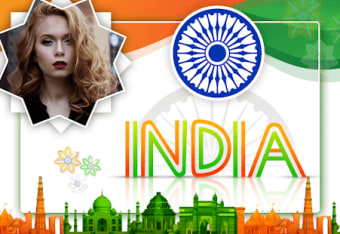 15 August Photo Frame - Indian Flag Photo Frame