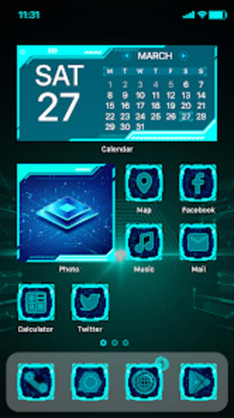 Wow Electronic Icon Pack