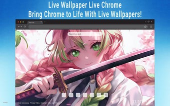 Mitsuri Kanroji - Demon Slayer 4K Wallpaper for Google Chrome