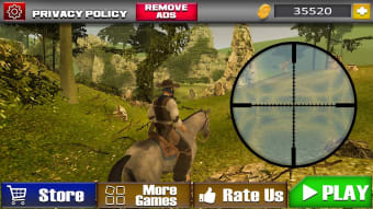 Western Cowboy  Mounted Shooting: Wild Hunt Games