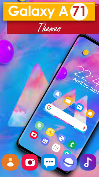 Galaxy A71 Themes and Launcher