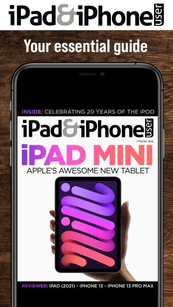 iPad  iPhone User magazine.