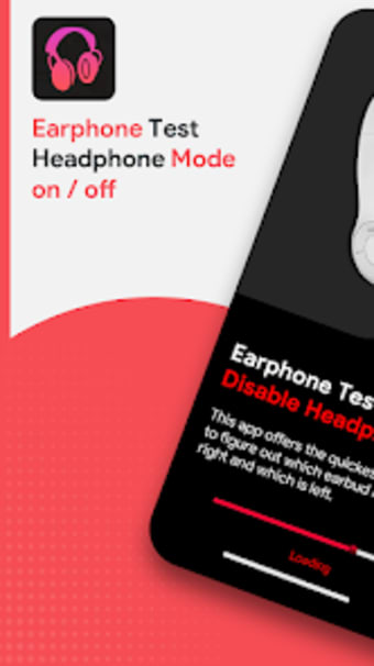 Earphone setting Headphone off