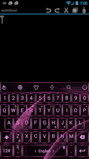 Keyboard Theme Gate Pink