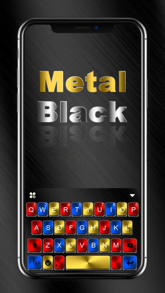 Metal Black Color Theme
