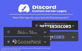 Discord Custom Server Logos