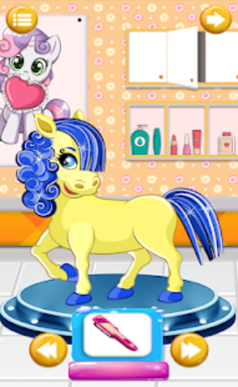 Sweet Pony Salon Game for kids