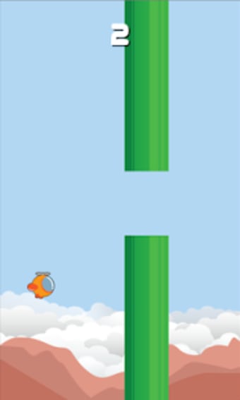 Copter based on flappy