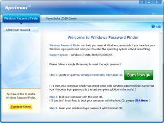 Windows Password Finder