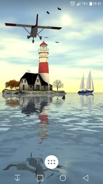 Lighthouse 3D Live Wallpaper