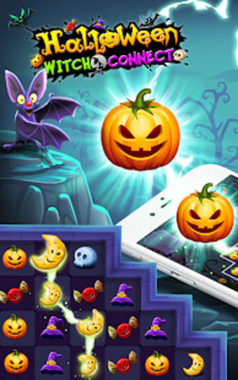 Halloween Witch Connect - Halloween games