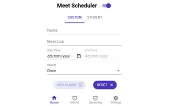 Meet Scheduler