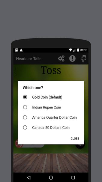 Toss Heads or Tails