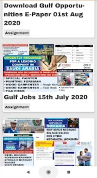 Gulf Jobs Newspaper