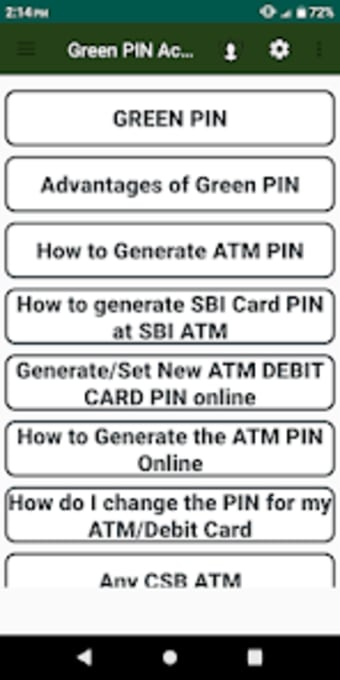 ATM Card PIN Activation Guide