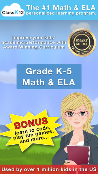ClassK12 Kids Math ELA coding cool games  more