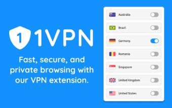 1VPN - Free VPN for Chrome
