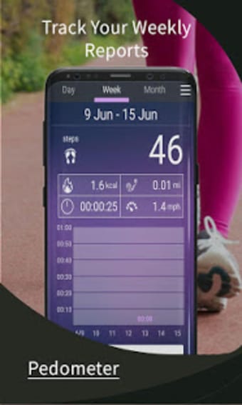 Pedometer-Step Counter  Calories Tracker