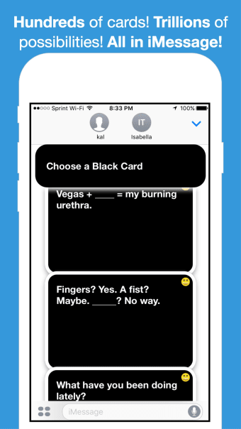 Emoji Against Humanity - Card Game for iMessage