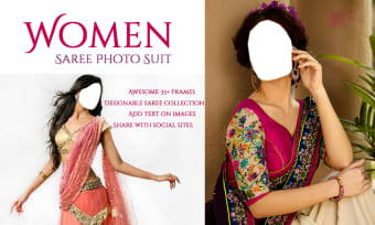 Women Saree Photo Suit