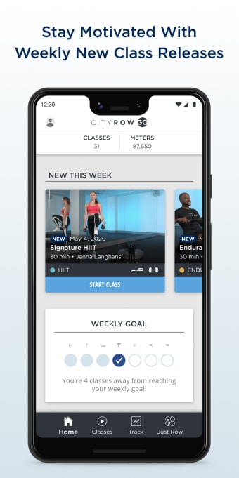 CITYROW: at home fitness