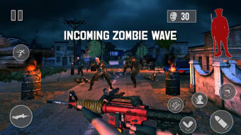 Zombie world war attack: Extreme gun strike