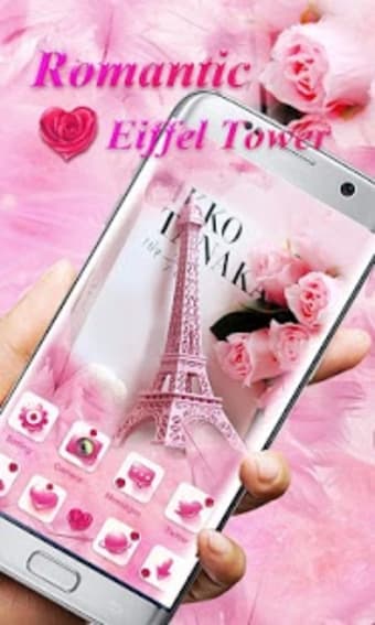 Eiffel Tower Go Launcher Theme