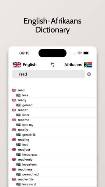 Afrikaans-English Dictionary