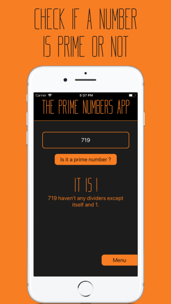 The Prime Numbers App