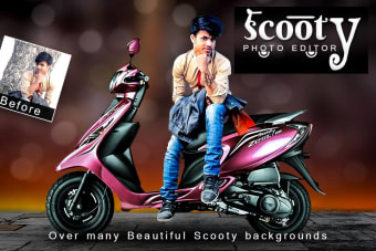 Scooty Photo Editor - Scooty Photo Frame