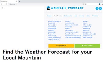 Mountain Forecast