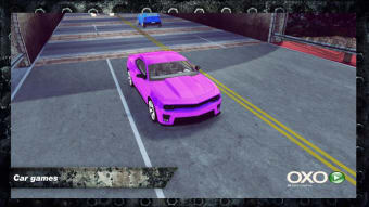 Driving 3D Classic Muscle Car