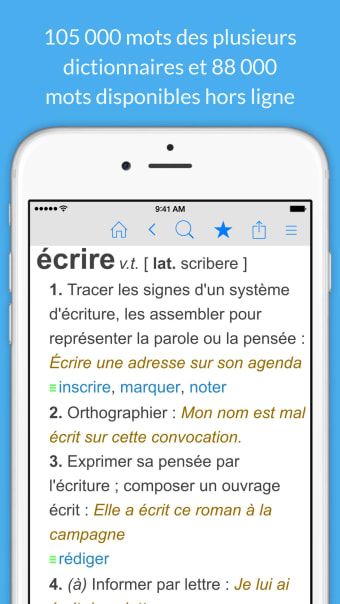 Dictionnaire Français.