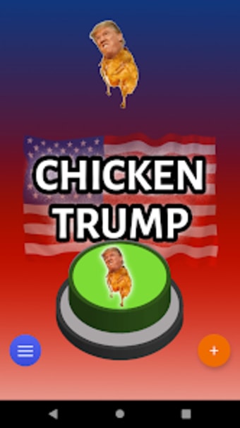 Trump Chicken Dance Button